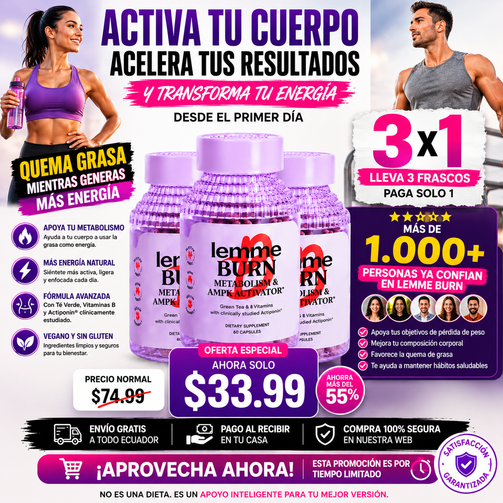 LEMME BURN - QUEMA GRASA - AUREVAX