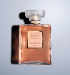 Perfume Coco Mademoiselle femenino oriental floral con notas de ámbar, rosa y jazmín 