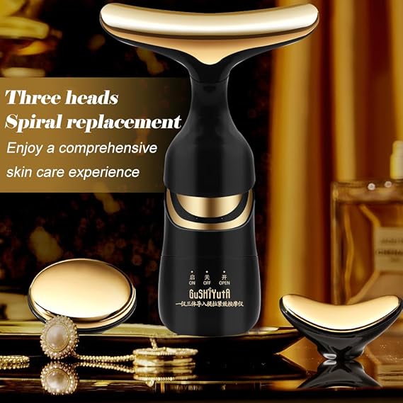 Masajeador facial 3 en 1 cuello - cara - ojos