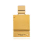 Perfume Al Haramain Gold en caja oriental floral dulce con ámbar y vainilla unisex 