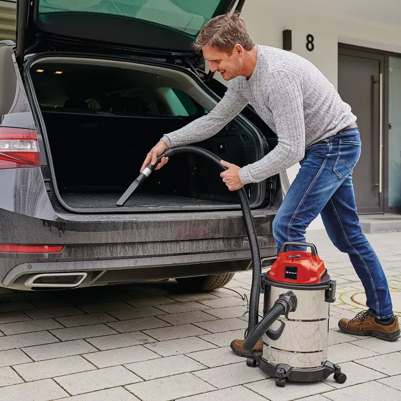Aspiradora húmedo seco Einhell 18L 1250W profesional hogar Ecuador