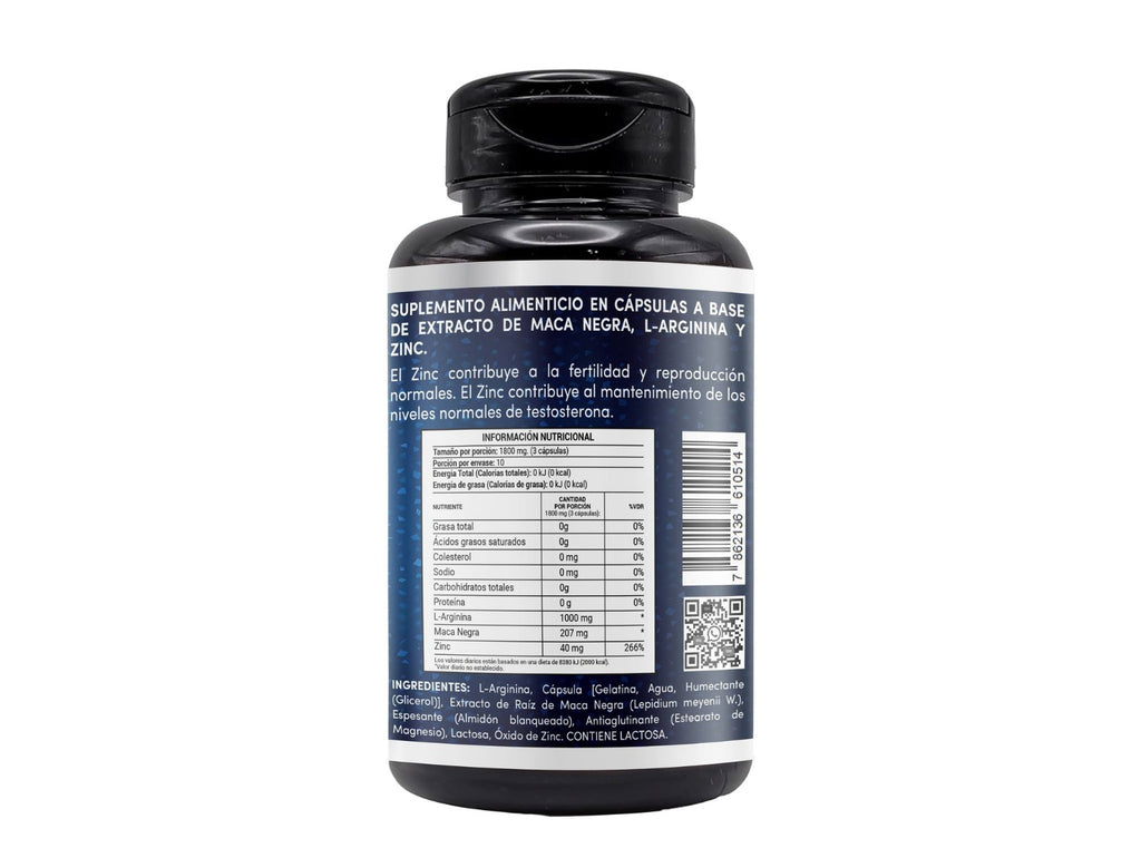 Testosterona desempeño sexual x 30 caps