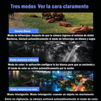 Cámara seguridad WiFi 360° Full HD exterior IP66 Ecuador