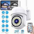 Cámara seguridad WiFi 360° Full HD exterior IP66 Ecuador