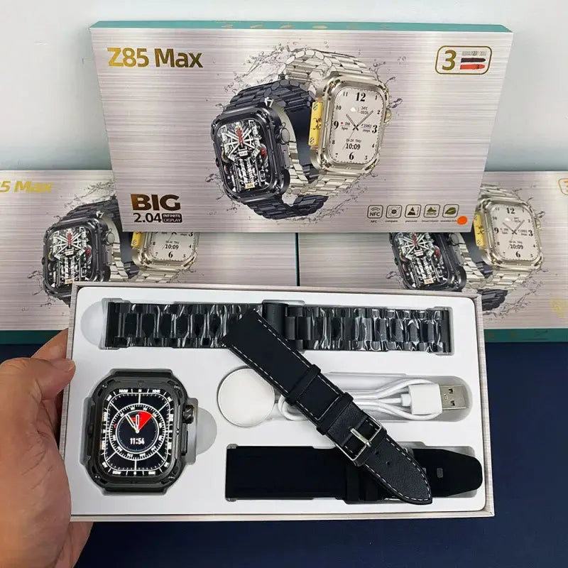 Smartwatch Z85 Max Negro reloj inteligente deportivo Ecuador