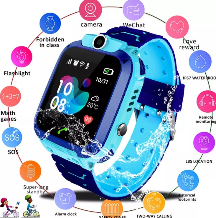 Smartwatch niños llamadas GPS cámara seguridad Ecuador
