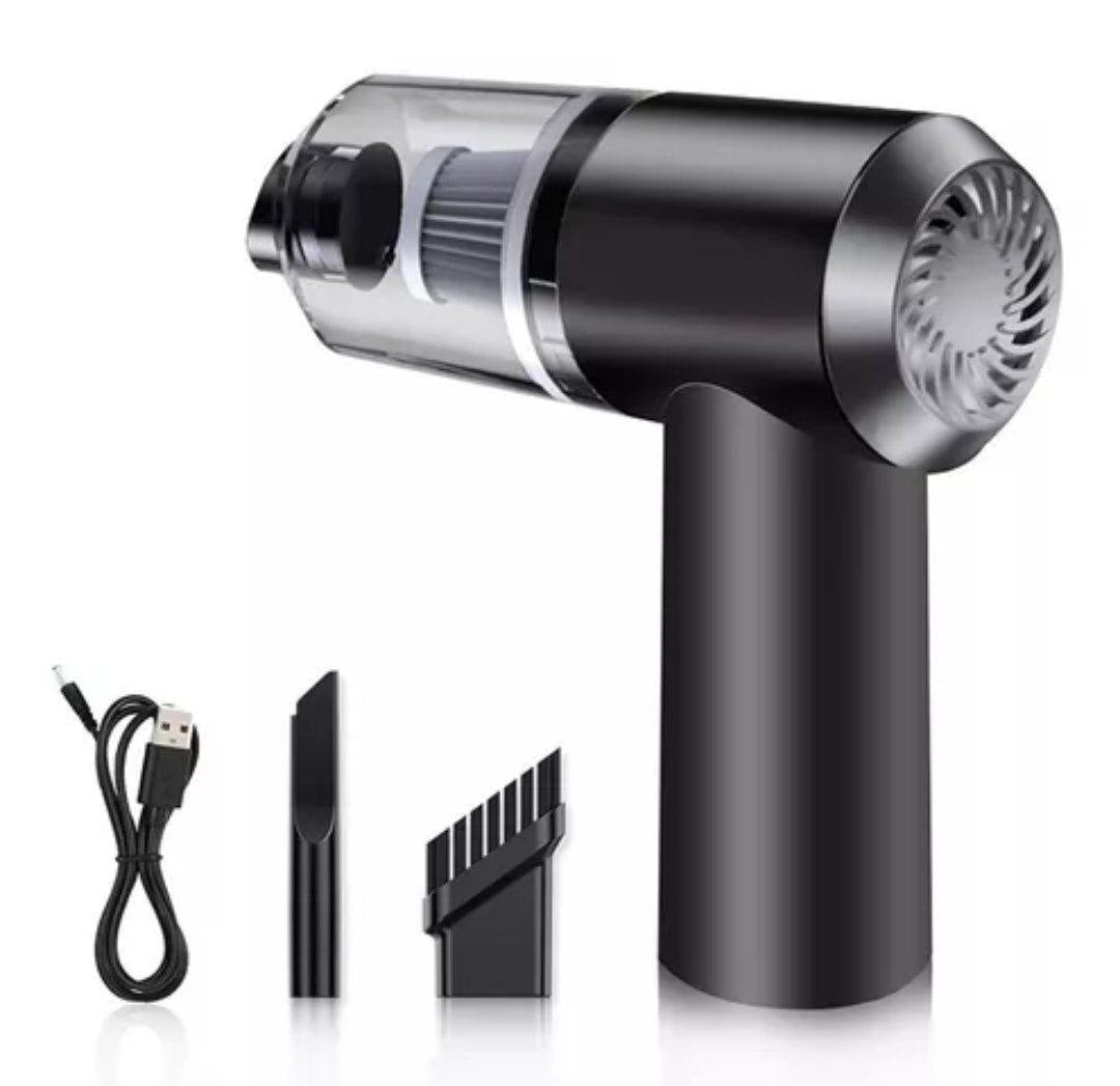 Aspiradora Portátil Recargable USB Auto Hogar - Inalámbrica