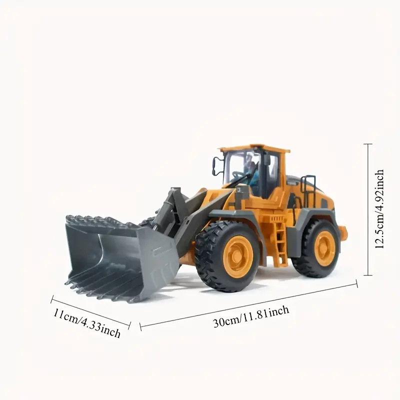 BULLDOZER DE JUGUETE A CONTROL REMOT 9CH