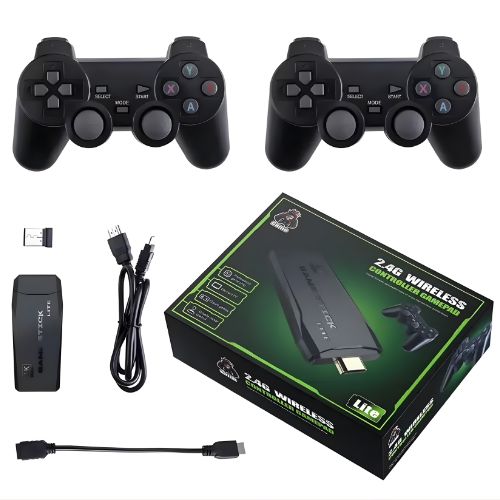 Game Stick Retro 4K Ultra HD Inalámbrico