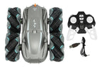 Gray helmet for bikers