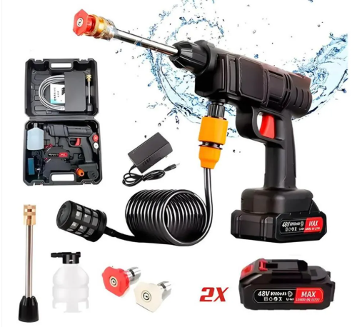 Hidrolavadora portátil 48V 2 baterías 464PSI inalámbrica Ecuador