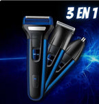 Afeitadora Sonar 3 en 1 recargable afeitado preciso Ecuador