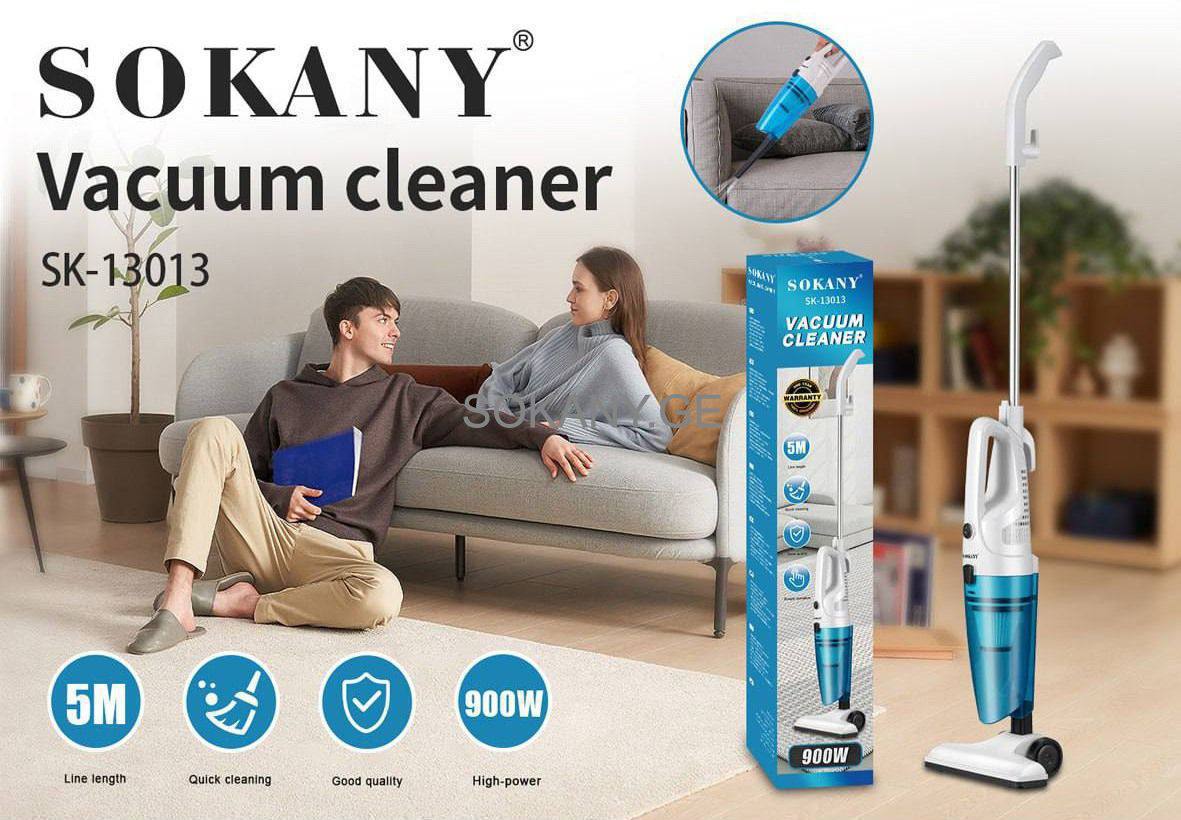 Aspiradora Manual SOKANY 900W Potente 1.2L - Hogar Mascotas