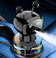 Robot Humidificador para Auto – Difusor de Aromas con LED - AUREVAX
