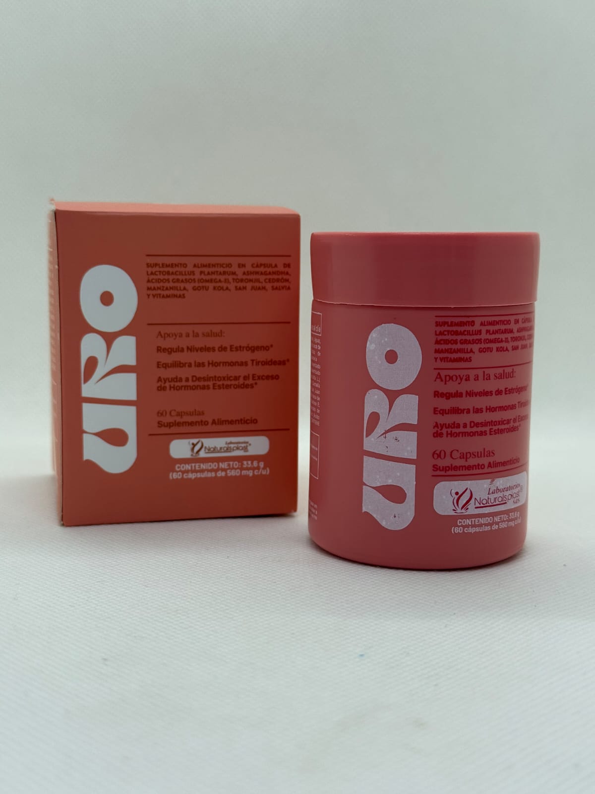 URO Probiotic 60 Cápsulas – Probiótico vaginal para equilibrar pH y flora íntima femenina