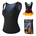 Chaleco sauna reductor faja quemagrasa mujer tallas S-M L-XL 2XL-3XL moldea cintura 