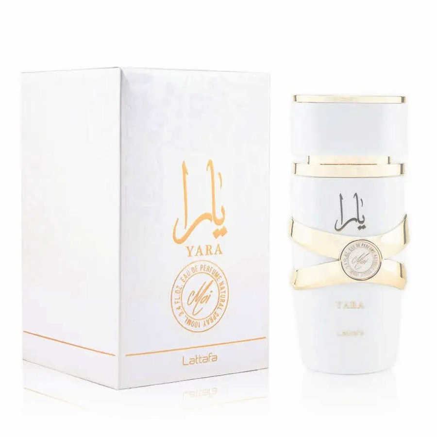 Perfume Asad Yara Blanco 100ml mujer floral dulce amaderado larga duración elegante 