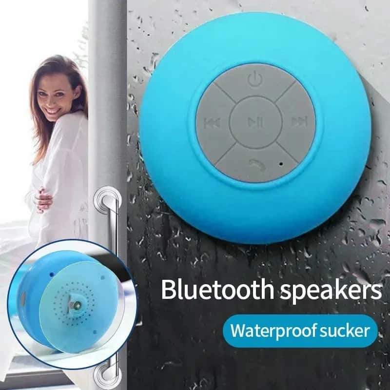 Parlante de Ducha Bluetooth - Resistente al Agua IPX4 con Manos Libres - AUREVAX
