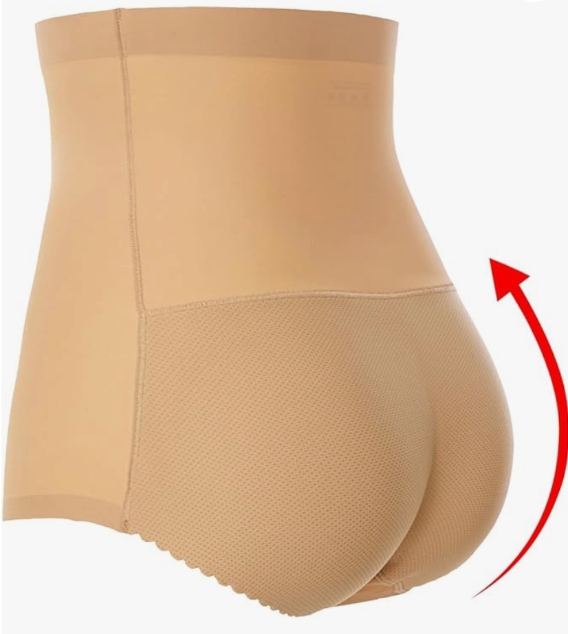 Panty levanta cola Magic Up realce natural negro y beige tallas S M L XL