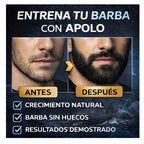 Apolo Ultra Potente 80ml – Bálsamo estimulante para crecimiento y densidad de barba masculina