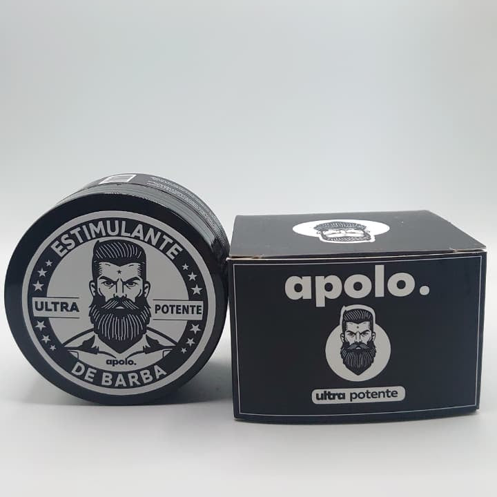 Apolo Ultra Potente 80ml – Bálsamo estimulante para crecimiento y densidad de barba masculina