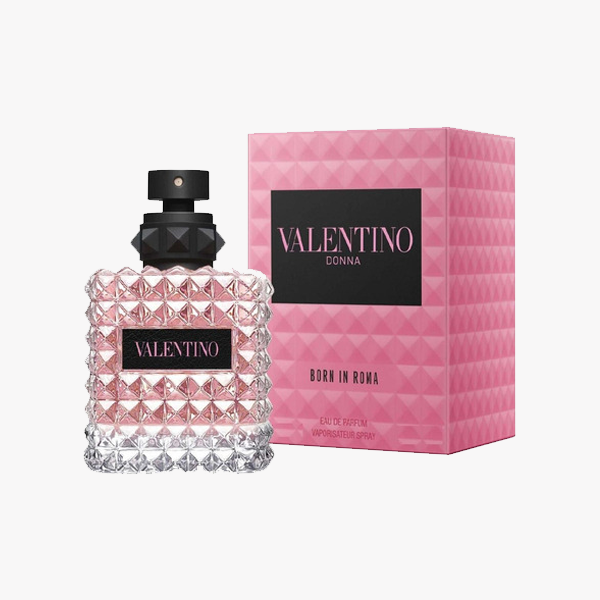 Perfume Valentino Donna Born in Roma femenino floral vainilla jazmín cachemira duración 4-6 horas