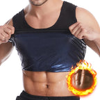 Chaleco sauna faja quemagrasa hombre reductor abdominal tallas S/M L/XL XXL/XXXL