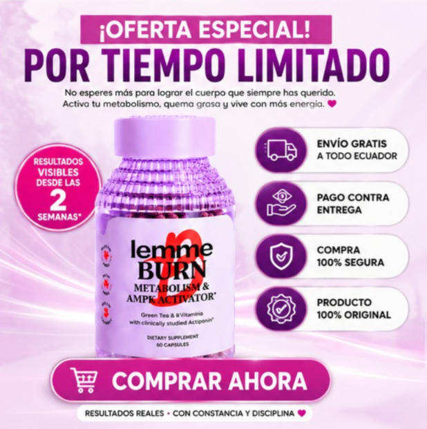 LEMME BURN - QUEMA GRASA - AUREVAX