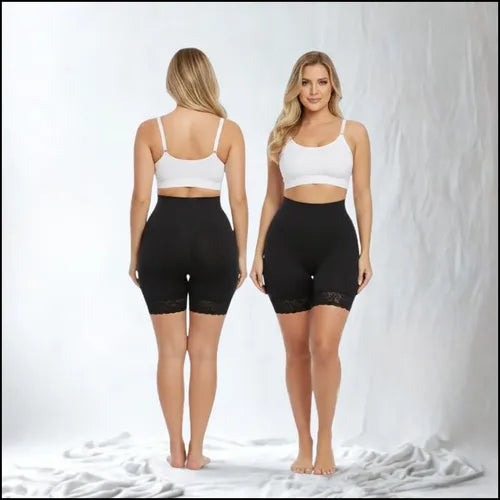 Faja short tiro alto moldeadora control abdomen invisible tallas XS S M L XL XXL