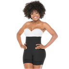 Faja short tiro alto moldeadora control abdomen invisible tallas XS S M L XL XXL