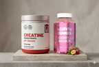 Combo Curvy Gummies + Creatina Gummies AUREVAX - Suplemento natural para curvas femeninas y fuerza muscular con aguaje amazónico y creatina monohidrato 5g en formato gomita - Ecuador