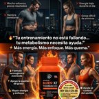Burn XT Termogénico Quemador de Grasa con Yohimbine HCl – Suplemento para hombres y mujeres
