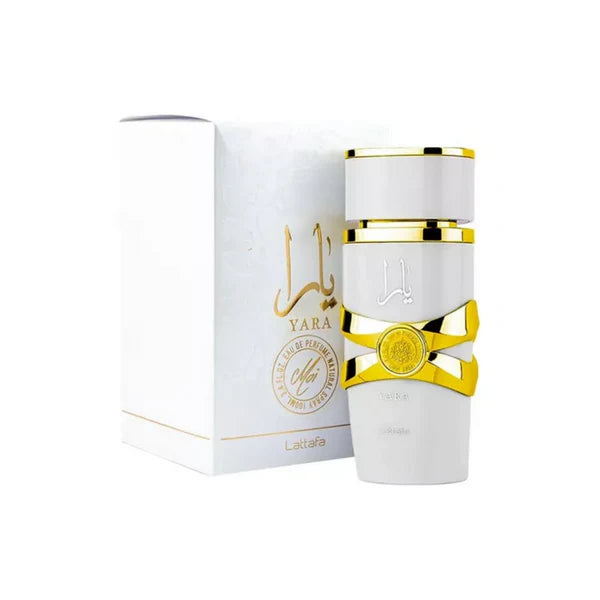 Perfume Asad Yara Blanco 100ml mujer floral dulce amaderado larga duración elegante 