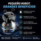 Robot Humidificador para Auto – Difusor de Aromas con LED