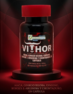 VITHOR 30 Cápsulas – Suplemento de vitalidad y energía masculina para hombres activos