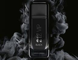 Perfume 212 VIP Black Carolina Herrera masculino fougère absenta vainilla negra almizcle AAA