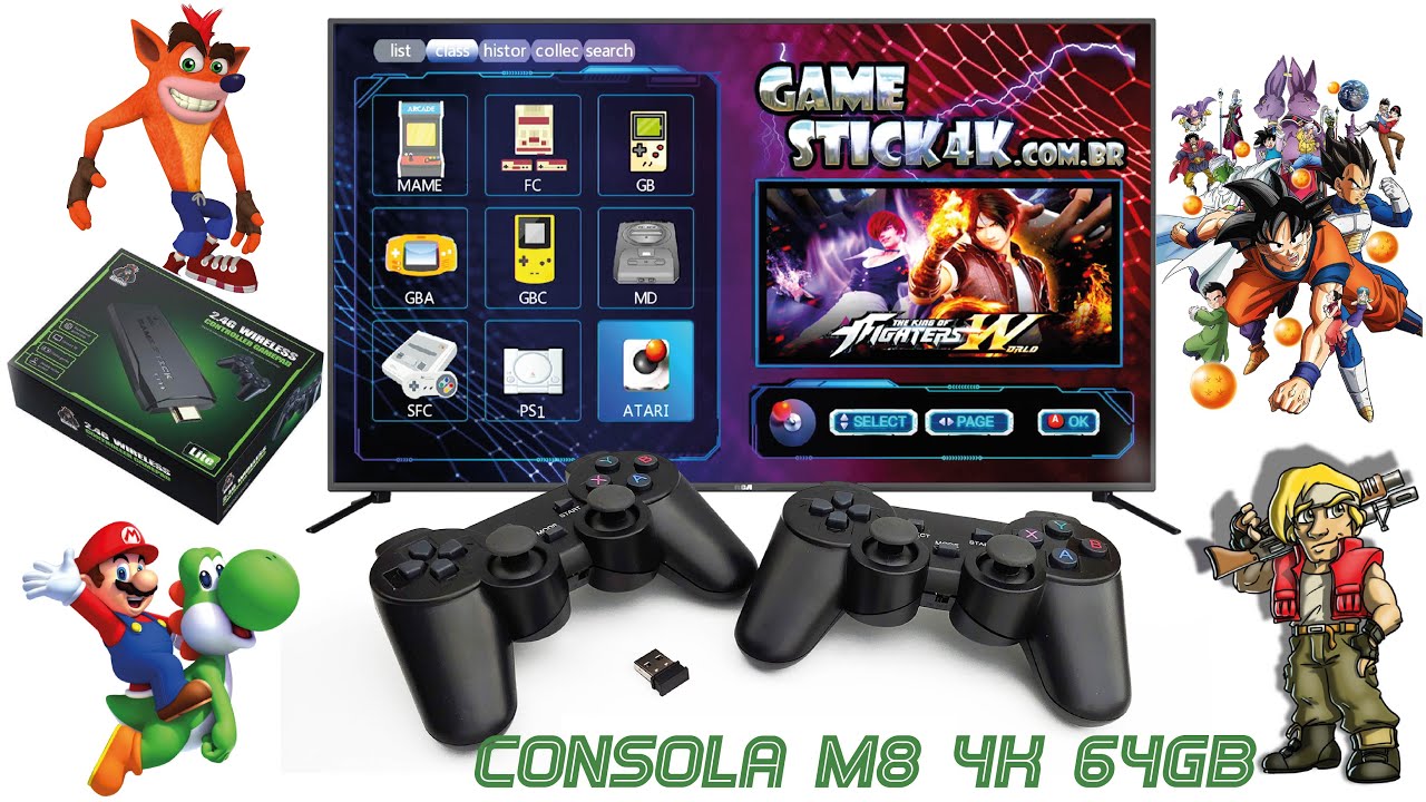 Consola M8 Retro 500+ Juegos Clásicos Portátil