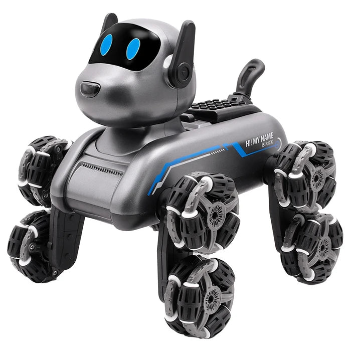 Perro Robot Inteligente con Control Remoto - Mascota Robótica con IA